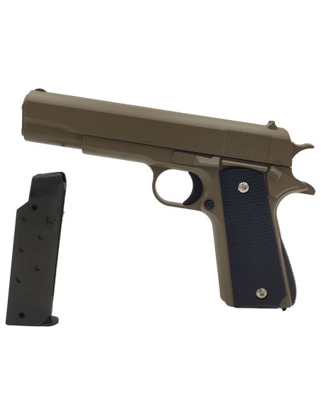 Pack réplique airsoft Style 1911 Tan (Galaxy)