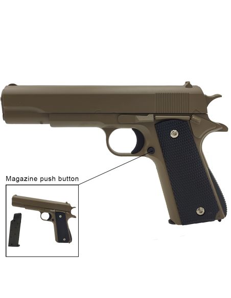 Pack réplique airsoft Style 1911 Tan (Galaxy)