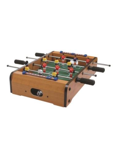 Jeu De Table Baby-Foot avec 2 Panneaux de Score et 2 Balles / Matière : Bois, Métal et Plastique Haute Résistance / Dimensions :