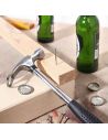 Marteau Ouvre-Bouteille en Acier avec Poignée en Caoutchouc / Dimensions : 25 x 11 cm