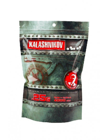 4000 Billes Kalashnikov 0.25 gramme