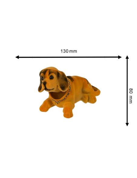 Chien Hochant la Tête pour Tableau de Bord Voiture