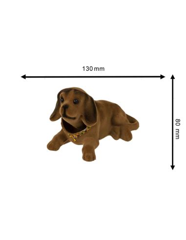 Chien Hochant la Tête pour Tableau de Bord Voiture
