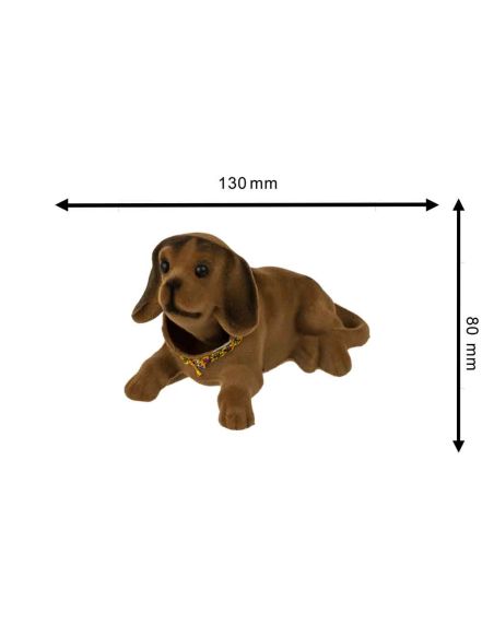 Chien Hochant la Tête pour Tableau de Bord Voiture
