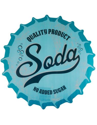 4 Sets de Table Vintage / Thème Capsule Soda / Dimensions : 38 x 38 cm