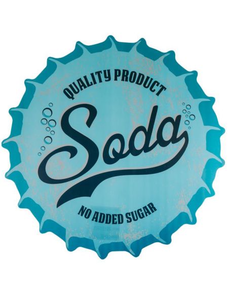 4 Sets de Table Vintage / Thème Capsule Soda / Dimensions : 38 x 38 cm