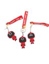 Porte-clé battle royale silicone - symbole Triangle