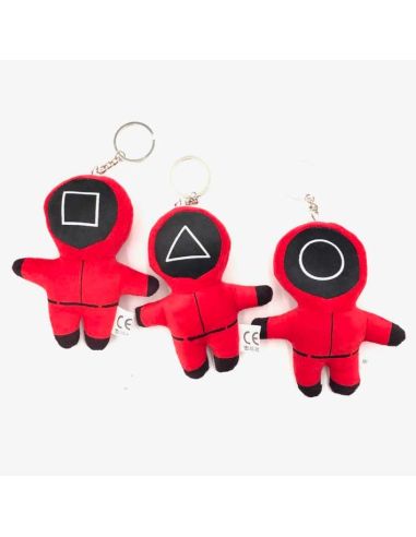 Porte-clé battle royale peluche - symbole Rond