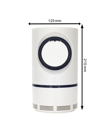 Objet High-Tech / Boitier USB Aspirateur Anti-Insectes / Dimensions : 21,5 x 12 cm