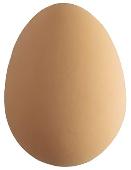 Balle rebondissante en forme d'Œuf - Dimensions : 5,5 x 4 cm