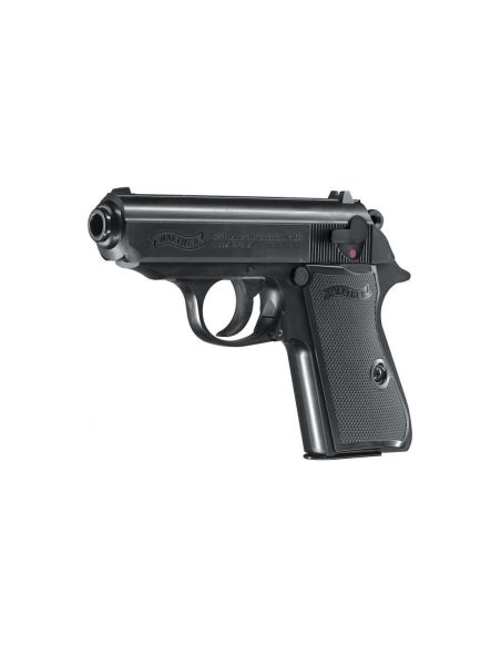 Réplique airsoft Walther ppk/s noir culasse métal (Umarex)