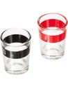 Jeu à Boire / Roulette avec 16 Verres et 2 Boules / Dimensions : 29,5 x 6 cm