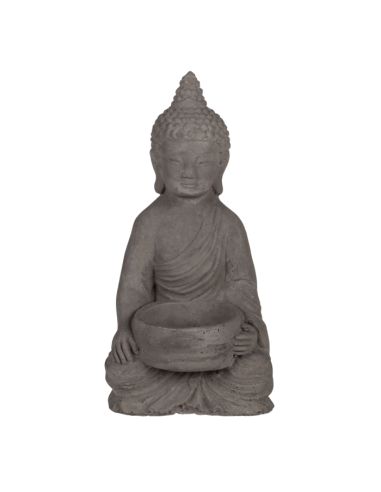 Objet de Décoration / Bougeoir Bouddha pour Bougie Chauffe-Plat / Dimensions : 15,5 x 8 x 9 cm