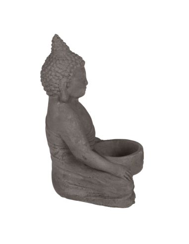 Objet de Décoration / Bougeoir Bouddha pour Bougie Chauffe-Plat / Dimensions : 15,5 x 8 x 9 cm