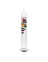 Thermomètre de Galilée en verre, H: env. 28 cm, dans boîte cadeau