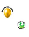 Pack de 6 Ballons "Joyeux Anniversaire"  Doré / Dimensions : 30 x 30 cm