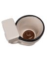Mug en Forme de Toilette "Shit" - Dimensions : 17,5 x 12 x 14 cm