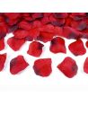 Lot de 100 Pétales de roses rouges en tissu