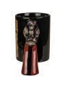 Tasse (Mug) Noire Poignée Révolver Billy The Kid / Dimension : 18,5 x 9 x 11,5 cm
