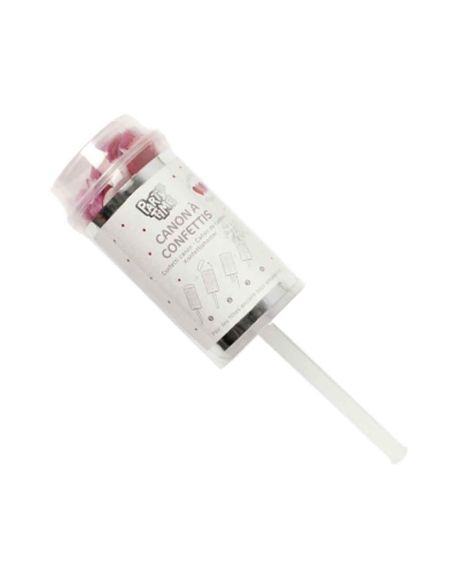 Accessoire Fêtes / Canon à Confettis Multicolore / Dimensions : 16,5 x 5 cm