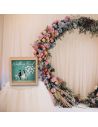 Tirelire en Bois pour un Mariage "Wedding Fund" -  Dimensions : 20 x 20 cm