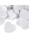 Sachet Confettis Cœurs Blancs - Poids : 60 gr.