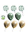 Sachet de 8 Ballons "Joyeux Anniversaire" / Dimensions : 30 x 30 cm