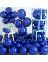 Sachet de 20 Ballons Bleu Foncé - Dimensions : 30 x 30 cm