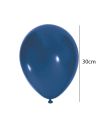 Sachet de 20 Ballons Bleu Foncé - Dimensions : 30 x 30 cm