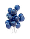 Sachet de 20 Ballons Bleu Foncé - Dimensions : 30 x 30 cm
