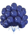 Sachet de 20 Ballons Bleu Foncé - Dimensions : 30 x 30 cm