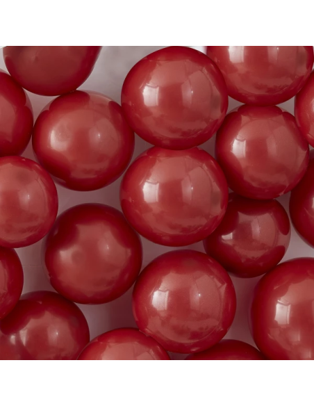 Sachet de 20 Ballons Rouge Foncé - Dimensions : 30 x 30 cm
