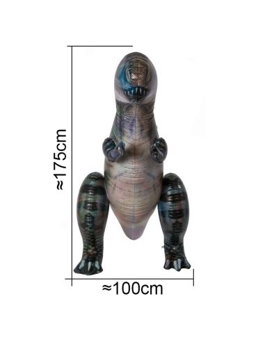 Dinosaure Gonflable / Dimensions : 70 x 175 x 100 cm