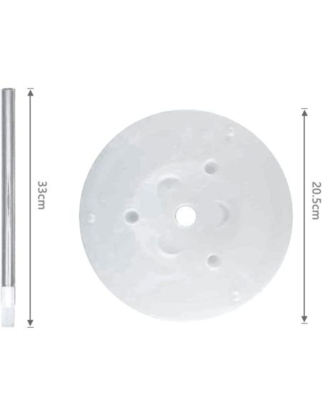 Support Ballons vertical Réutilisable / Dimensions : 127 x 20 cm