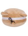 Coussin de Voyage Tête de Shiba Inu en Peluche avec Masque de Nuit / Dimensions 15 x 10 x 15 cm