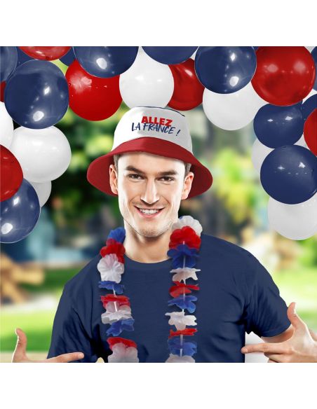 Kit Arche à Ballons Tricolore - Dimension : 3 Mètres