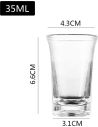Distributeur De 6 Verres à Shooter / Dimensions : 13 x 12,5 cm