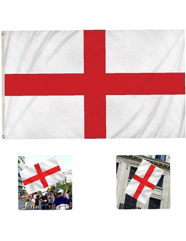Drapeau Anglais en Tissu - Dimensions : 90 x 150 cm