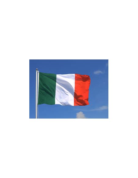 Drapeau Italien en Tissu - Dimensions : 90 x 150 cm