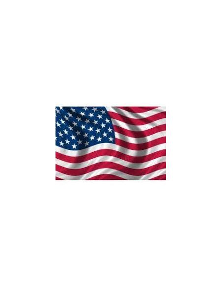 Drapeau USA en Tissus - Dimensions : 90 x 50 cm