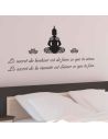 Sticker Citation Bonheur-réussite / Dimensions : 71 x 33,5 cm