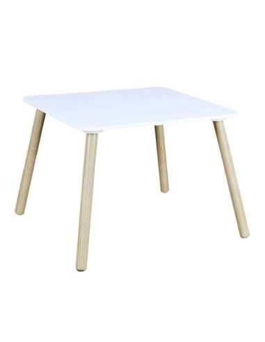 Meuble pour enfant / Table + 2 Chaises Licorne en Bois