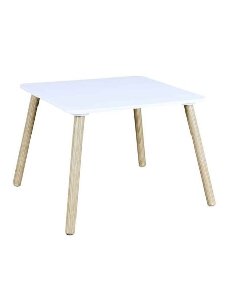 Meuble pour enfant / Table + 2 Chaises Licorne en Bois