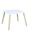 Meuble pour enfant / Table + 2 Chaises Licorne en Bois