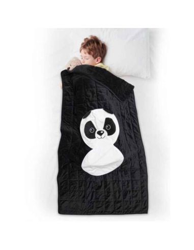 Couverture Convertible Panda / Dimensions : 100 x 165 cm