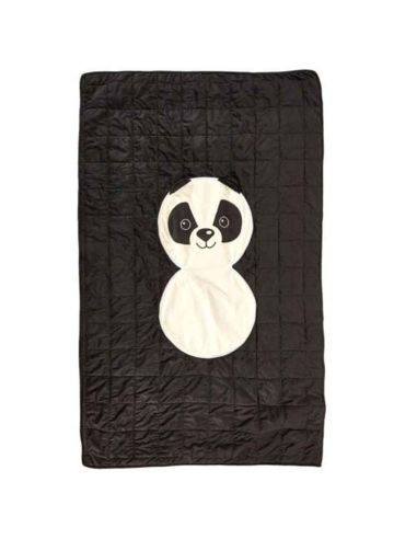 Couverture Convertible Panda / Dimensions : 100 x 165 cm