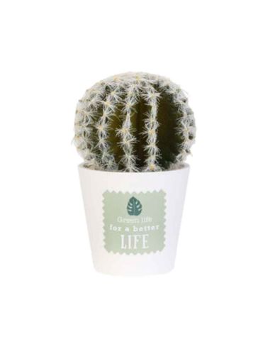 Plante Artificielle en Pot Blanc