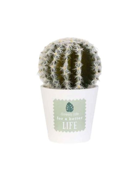 Plante Artificielle en Pot Blanc