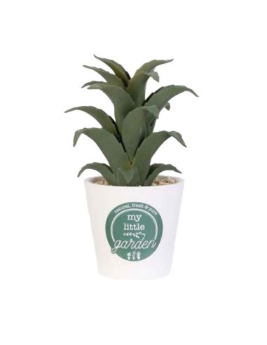 Plante Artificielle en Pot Blanc
