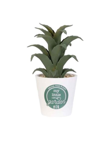 Plante Artificielle en Pot Blanc